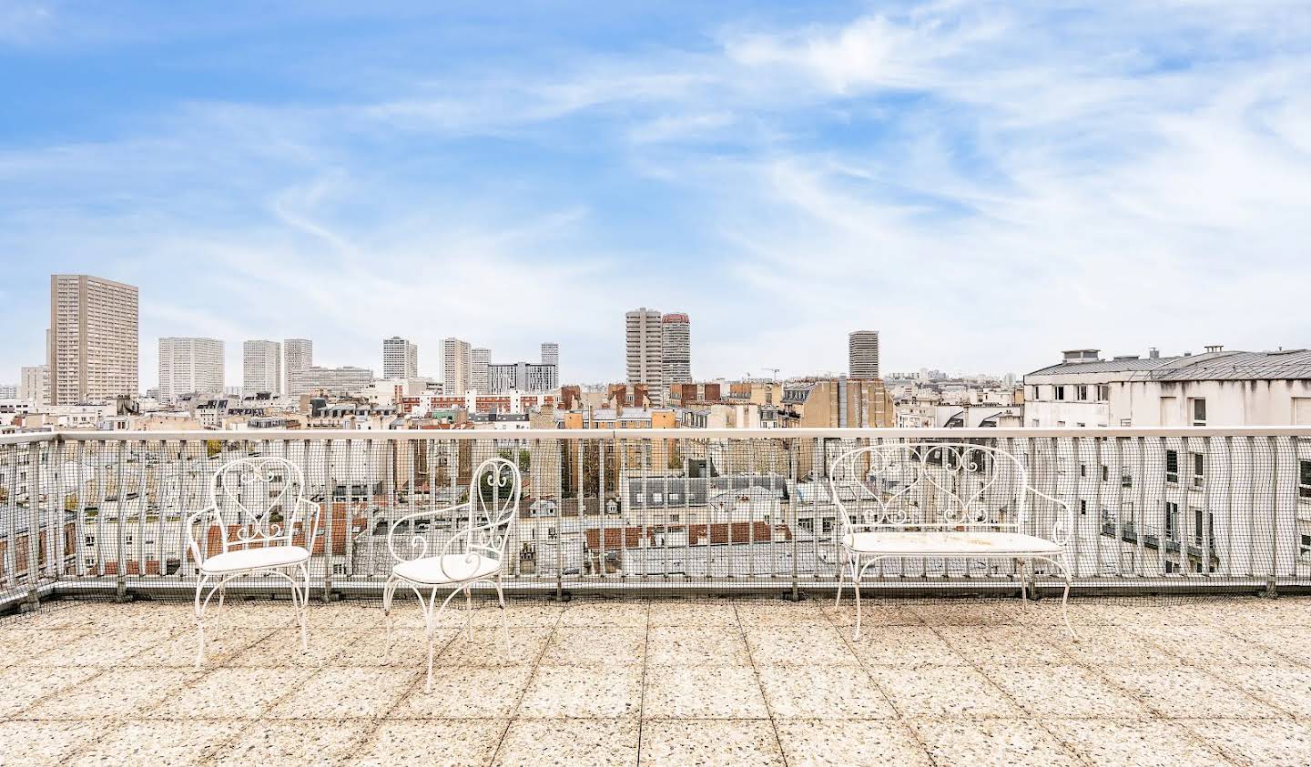 Appartement avec terrasse Paris 13ème