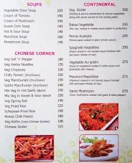 The Greens Restaurant & Herbal Cafe menu 6