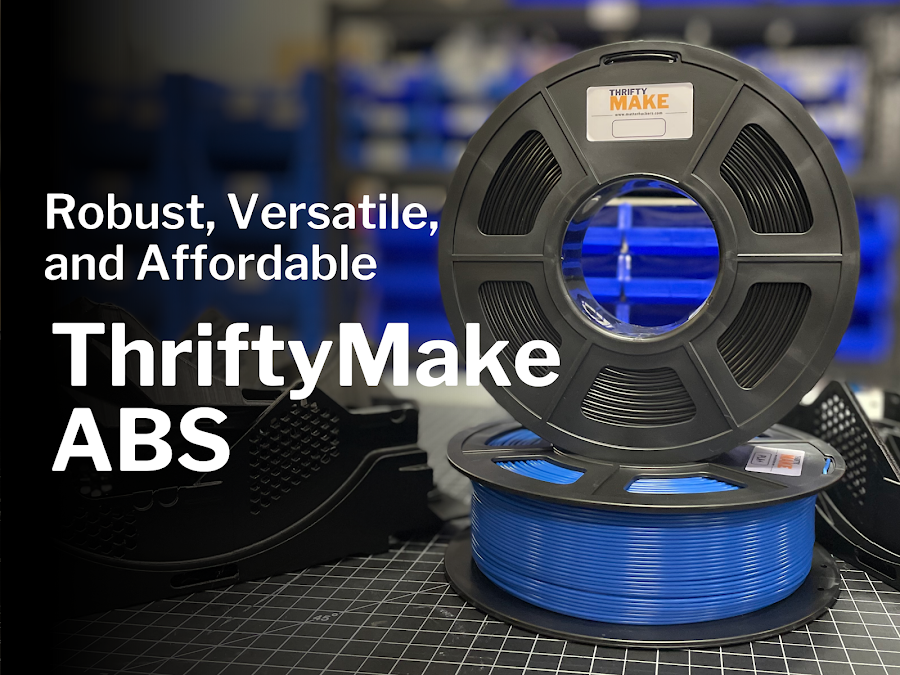 ThriftyMake Black ABS Filament - 1.75mm (1kg)