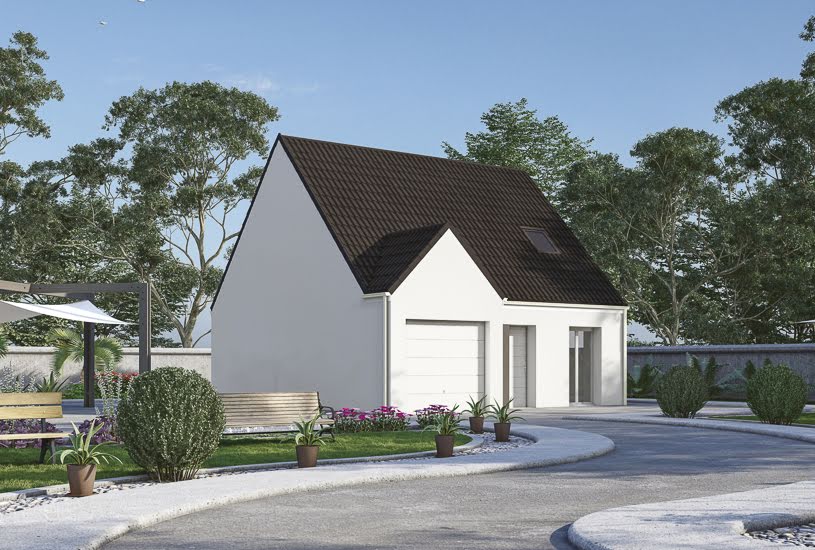  Vente Terrain + Maison - Terrain : 420m² - Maison : 77m² à Baulne (91590) 