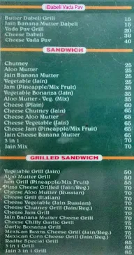 Radhe Corner menu 4