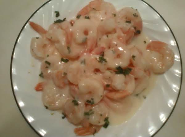 Shrimp in Creamy Garlic Sauce_image