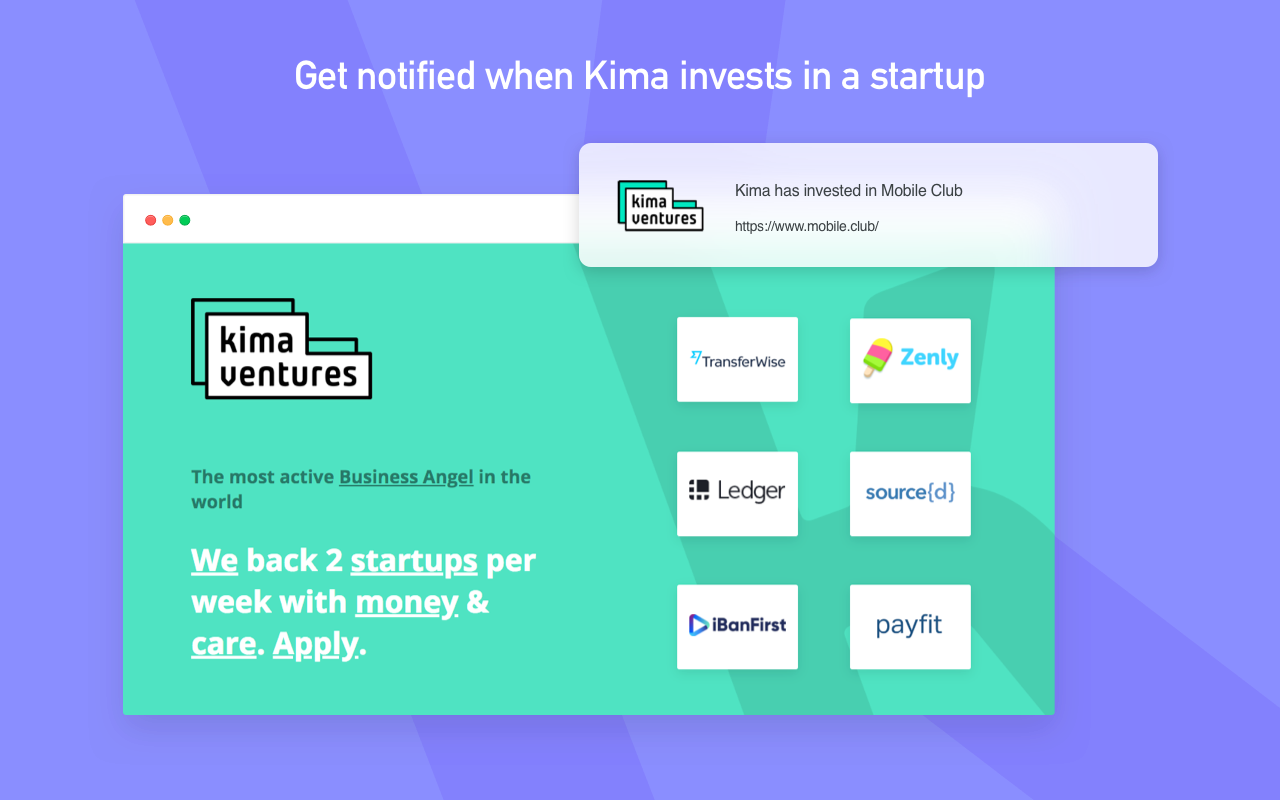 Kima's portfolio tracker Preview image 3