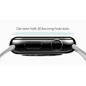 Dán Màn Hình Dành Cho Apple Watch Series 6/5/4/ Se 3D Full Gor (Hộp 2 Miếng, Viền Đen)