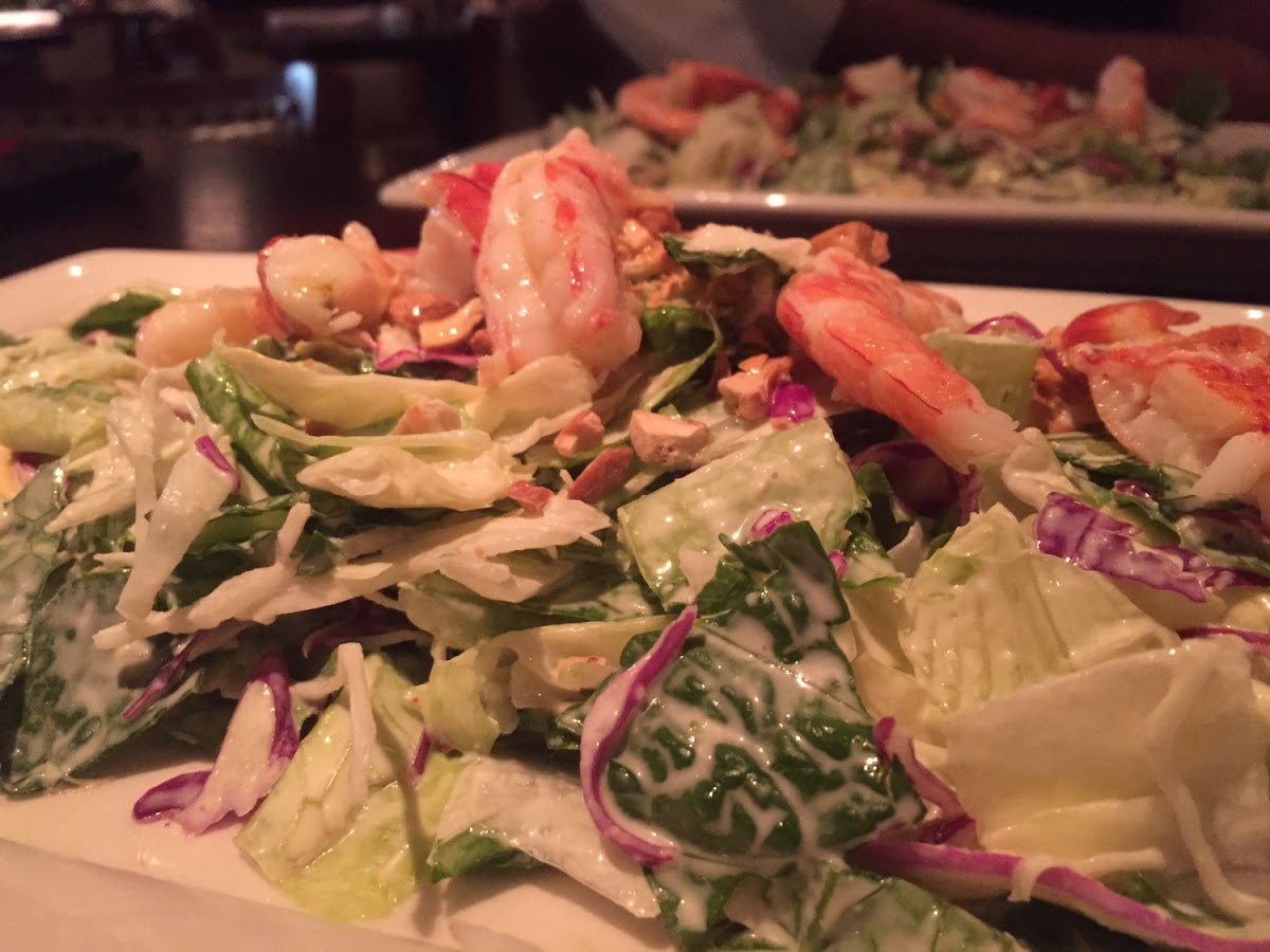 Lobster and shrimp salad