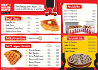 Great Britain Waffle menu 2