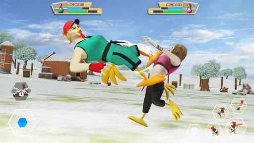 Rooster Fighting  Kung Fu Chicken Battle