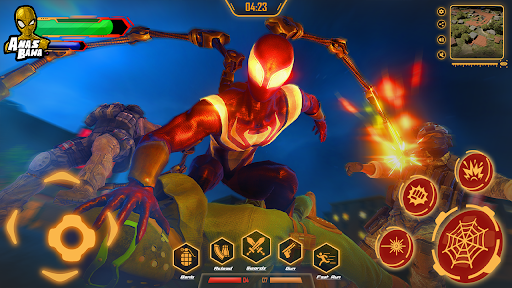 Screenshot Iron Super Hero - Spider Games