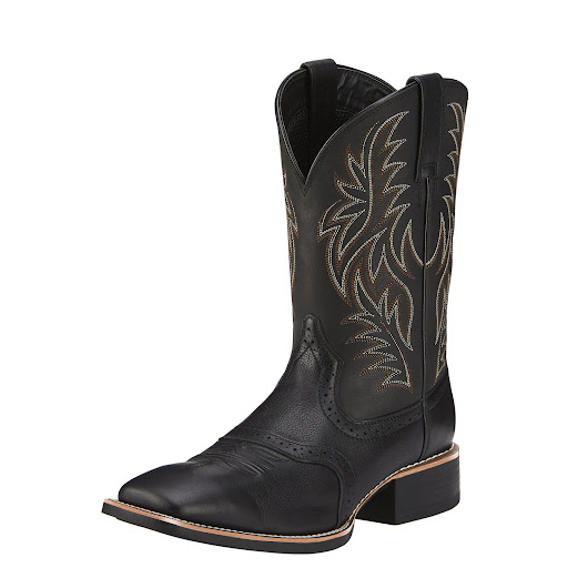 Title 3, High Embroidery Wide Head Western Cowboy Boots ...