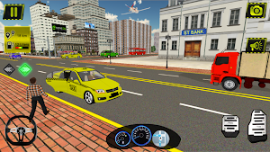 Taxi Simulator New York City - Cab Driving Game screenshot 6