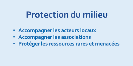 Protection du milieu