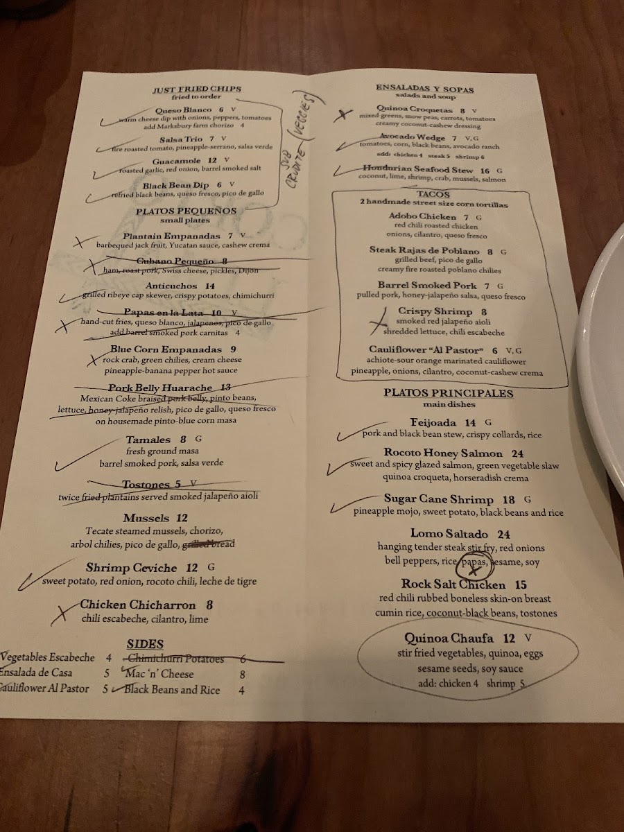 Waiter went through the entire menu and marked all of the celiac friendly options.