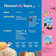 Baskin Robbins menu 1