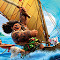 Item logo image for Moana Boat - Disney Movie Theme - HD