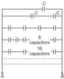 Combination of capacitors