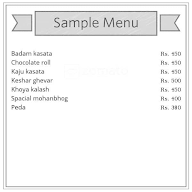 Shree Evergreen Sweets menu 2