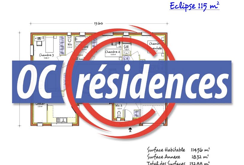  Vente Terrain + Maison - Terrain : 648m² - Maison : 115m² à Montaigut-sur-Save (31530) 