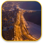 City at Night Live Wallpaper  Icon