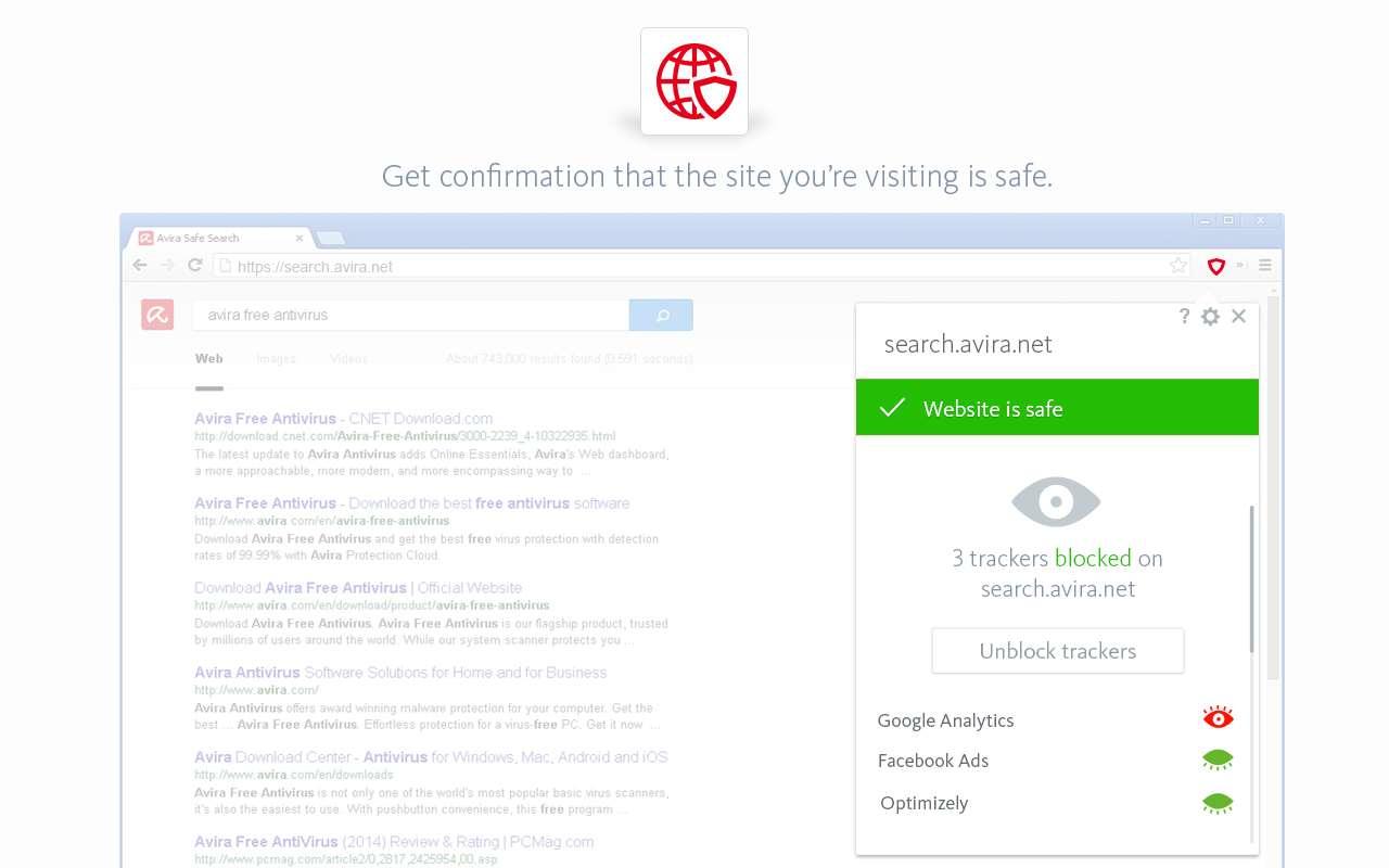 Avira Browser Safety Preview image 2