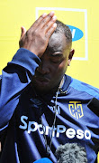 Benni McCarthy (Head Coach) being interviewed during the Cape Town City FC media open day at GreenPoint Common Fields on October 11, 2017 in Cape Town.