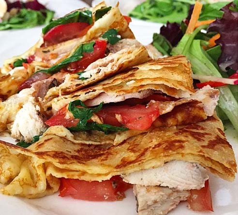 Gluten Free Savory Crepes...