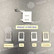 Combo Độ 2 Sim Vật Lý Cho 12 Pro Max (Ổ Và Khay 2 Sim)