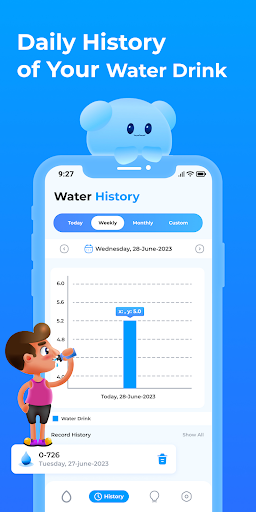 Screenshot Water Tracker - Drink Reminder