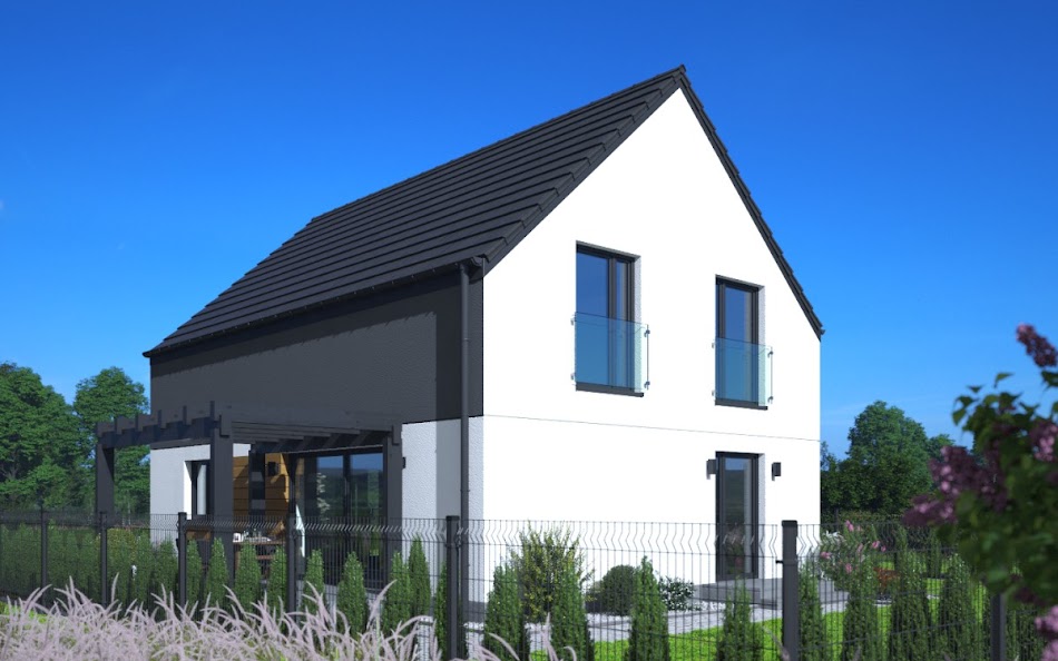 Wizualizacja 2 domu Smart 1