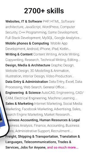 Screenshot Freelancer: Hire & Find Jobs