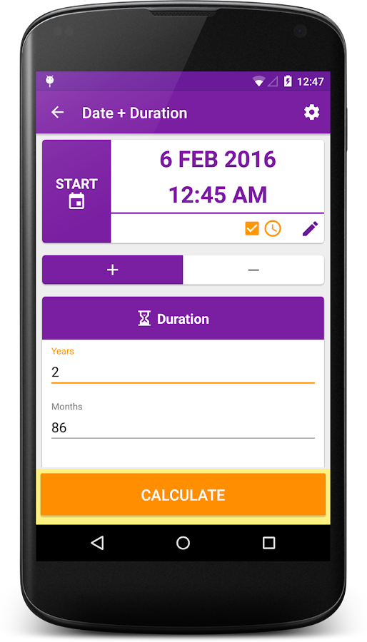 Date Calculator Android Apps on Google Play