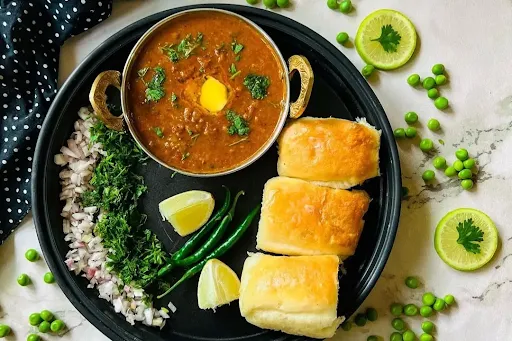 Butter Pav Bhaji [4 Pav]