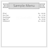 Cakes & Bakes menu 1