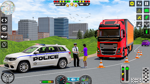 Screenshot City Truck Game Cargo Driving