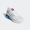 zx 2k boost footwear white/blue/red