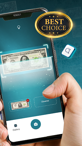 Screenshot BanknoteSnap: Banknote Value