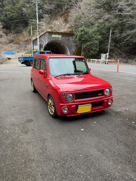 アルトラパン SSのドライブ・ホイールお披露目・ホイールかえました・ラパンssに関するカスタム事例の投稿画像2枚目