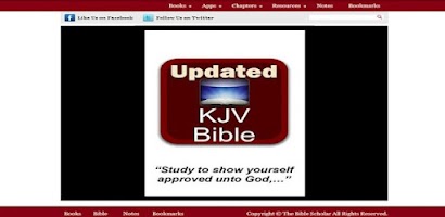 UKJV: Updated King James Bible Screenshot