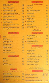 Los Amigo's Cafe menu 1