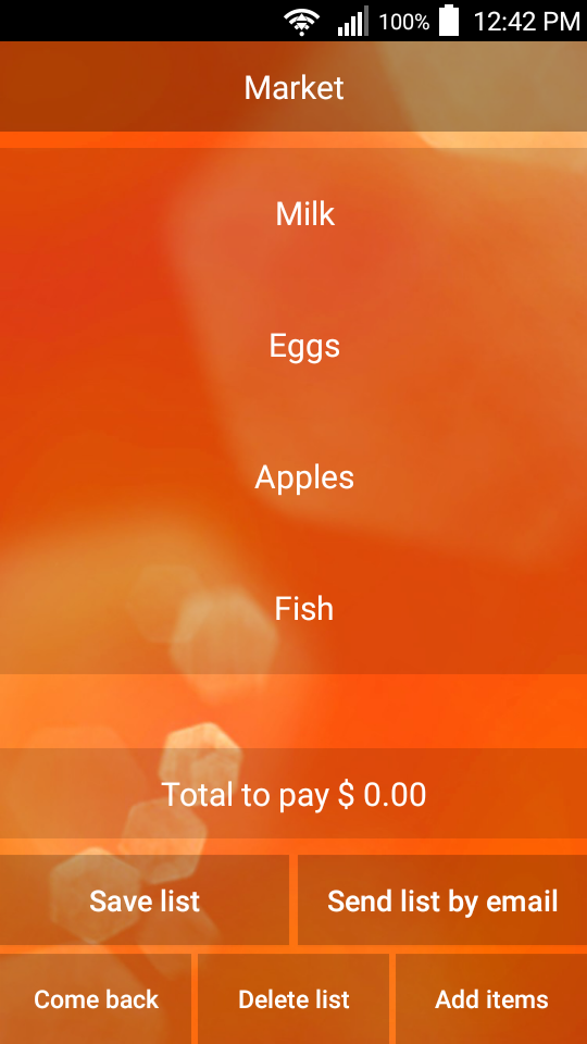 All List Screen 1