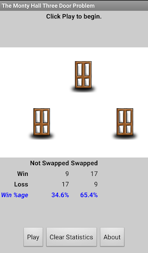 Monty Hall Three Door Problem