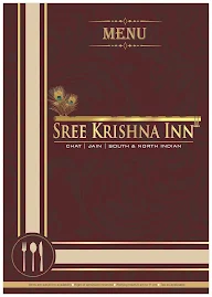 Sree Krishna Inn menu 2