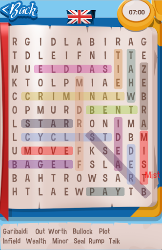 Screenshot Word Search