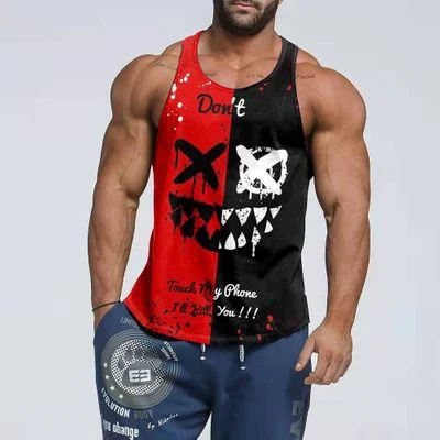 Heren Hawaiian vakantie 3D digitale print losse casual vest. Geniet van comfort en stijl tijdens de zomermaanden. Ideaal voor een ontspannen look.