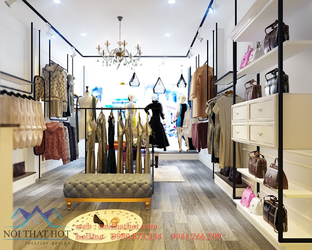 thiết kế shop thời trang cao cấp