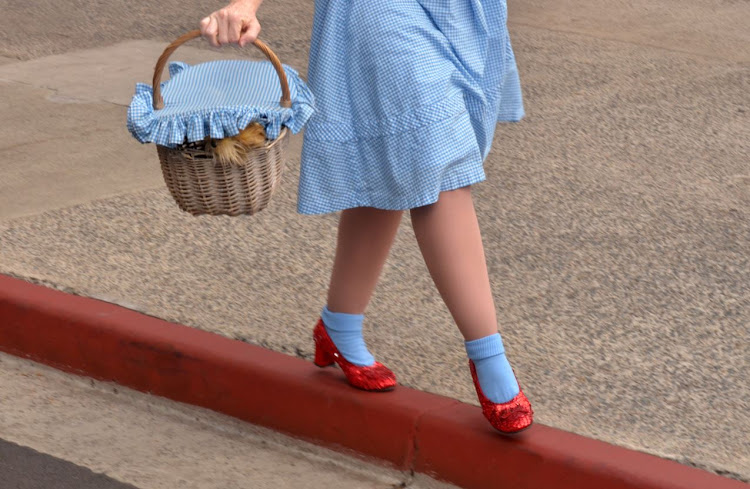 Dorothys Red Shoes Are Not In Kansas Anymore