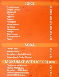 Lassi &  More menu 4