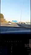 In the video, the car, believed to be a Nissan GTR, picks up speed from 175km/h and within seconds does more than 240km/h while driving towards OR Tambo International Airport.