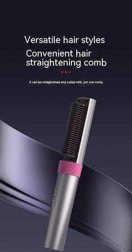 Title 8, Charging Portable Wireless Straight Comb with A...