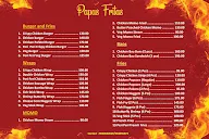 Papas Fritas menu 1