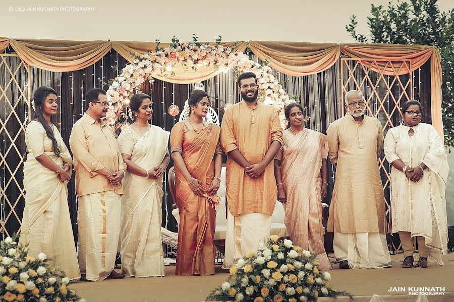 Wedding photographer Jain Kunnath (kunnath). Photo of 9 December 2020